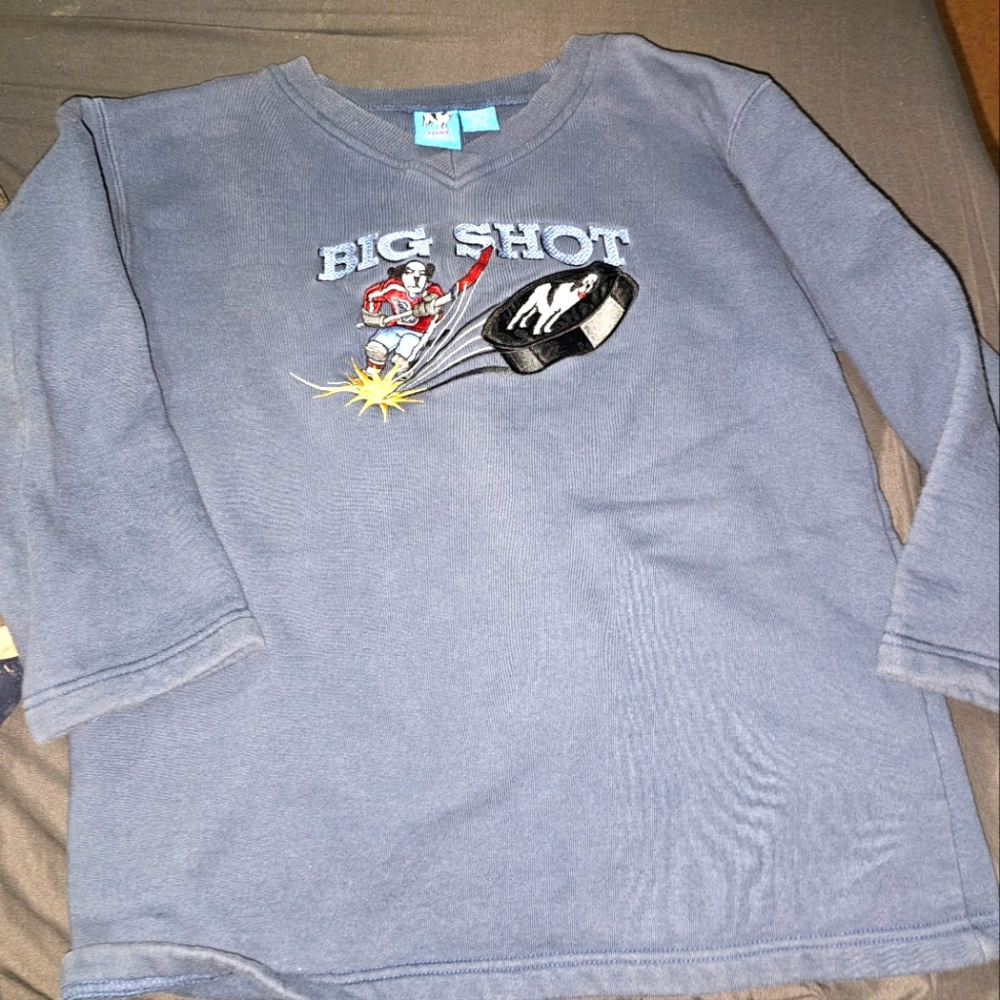 Y2k Little Big Dog sweater 12/14